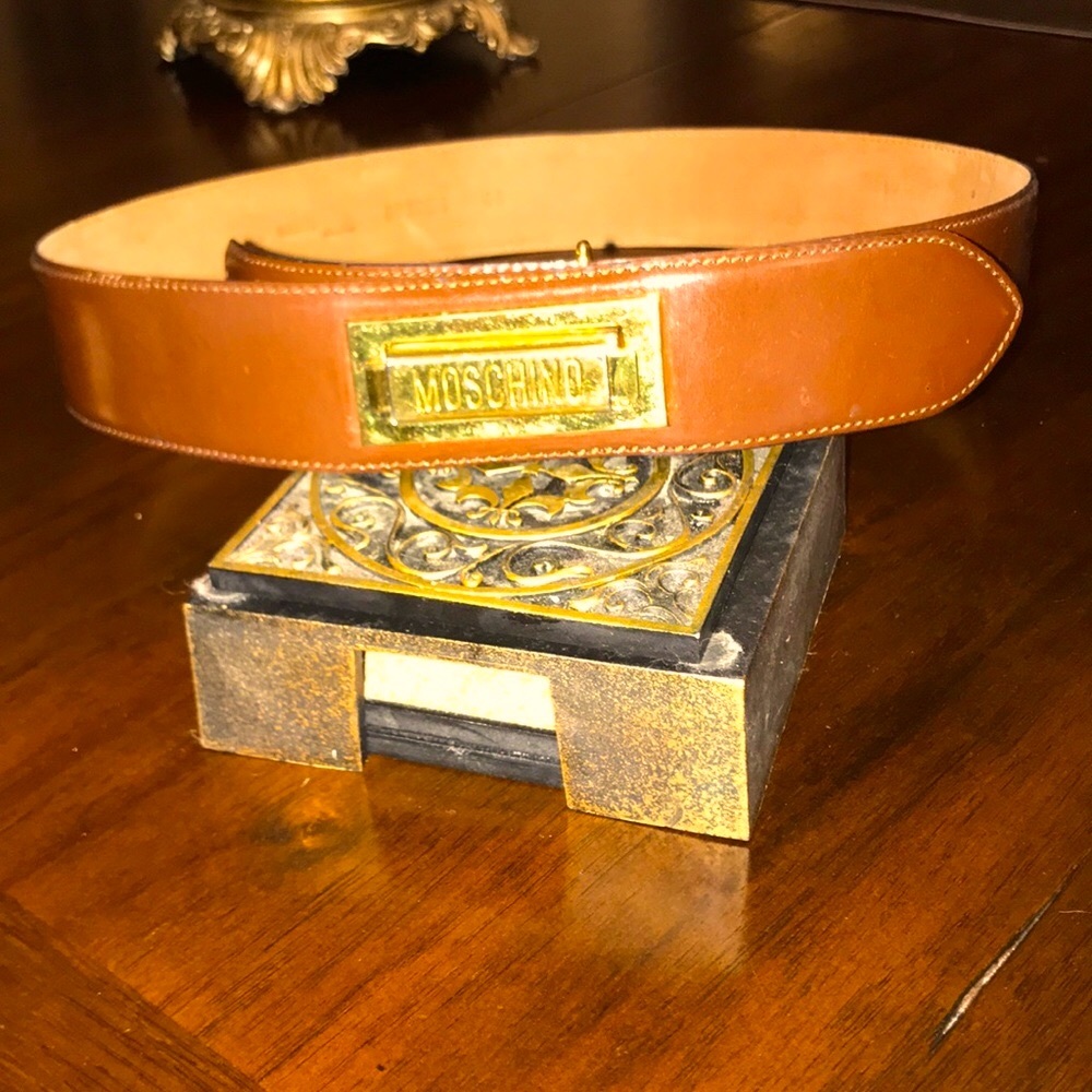 Authentic Moschino belt